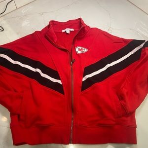 KC CHIEFS sweatshirt jacket